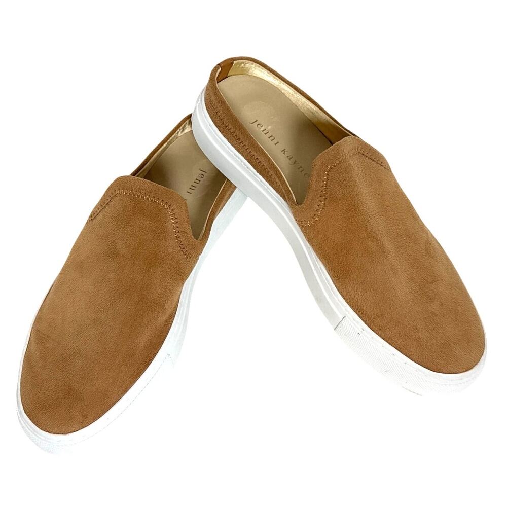Jenni Kayne Suede Slider Sneaker Honey Womens Size EU 39 US 8.5 Slip On